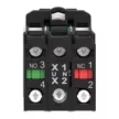 SCHNEIDER XB5AK123B5 LED Világító választókapcsoló zöld 24V