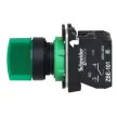 SCHNEIDER XB5AK133M5 LED világító választókapcsoló 3 állású fix zöld 230V