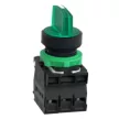 SCHNEIDER XB5AK133M5 LED világító választókapcsoló 3 állású fix zöld 230V