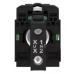 SCHNEIDER XB5AVM1 LED jelzőlámpa fehér 230V