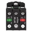 SCHNEIDER XB5AW34M5 LED világító nyomógomb piros