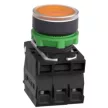 SCHNEIDER XB5AW35M5 LED világító nyomógomb sárga