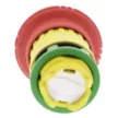 SCHNEIDER ZB5AS844 Vészgombfej reteszoldás forgatással 40mm piros