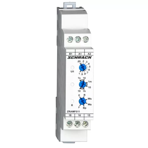 SCHRACK ZRAMF011 Amparo Multifunkciós időrelé 24-48VDC, 24-240VAC